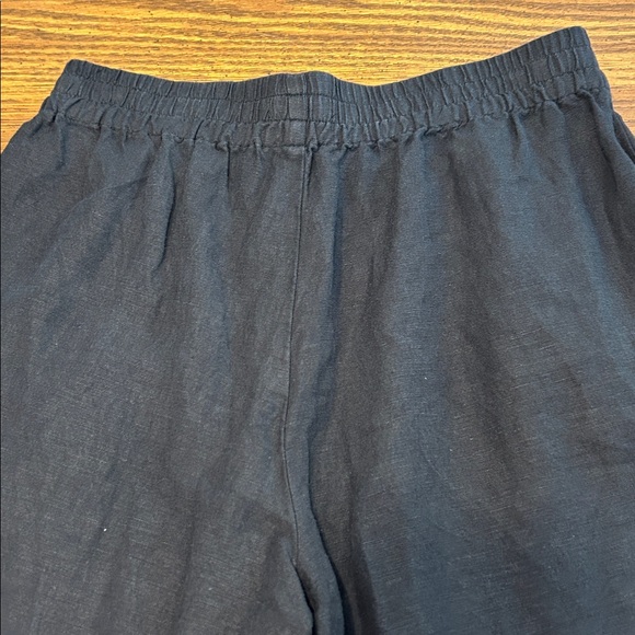 Madewell Linen-Blend Pull-On High-Rise Straight Pants NF099 - Picture 7 of 13